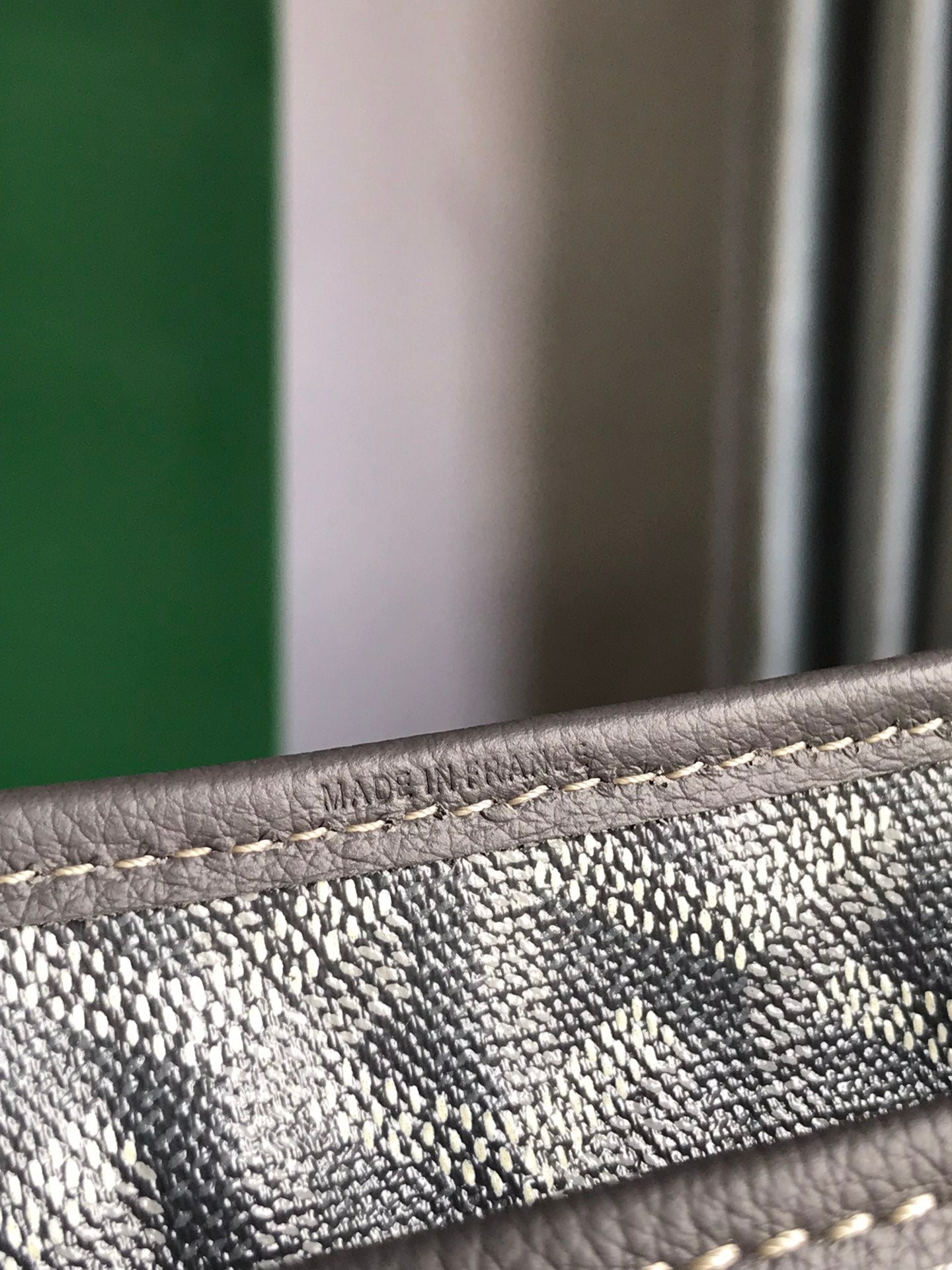 Goyard Hobo Boheme 42Cm Grey Canvas