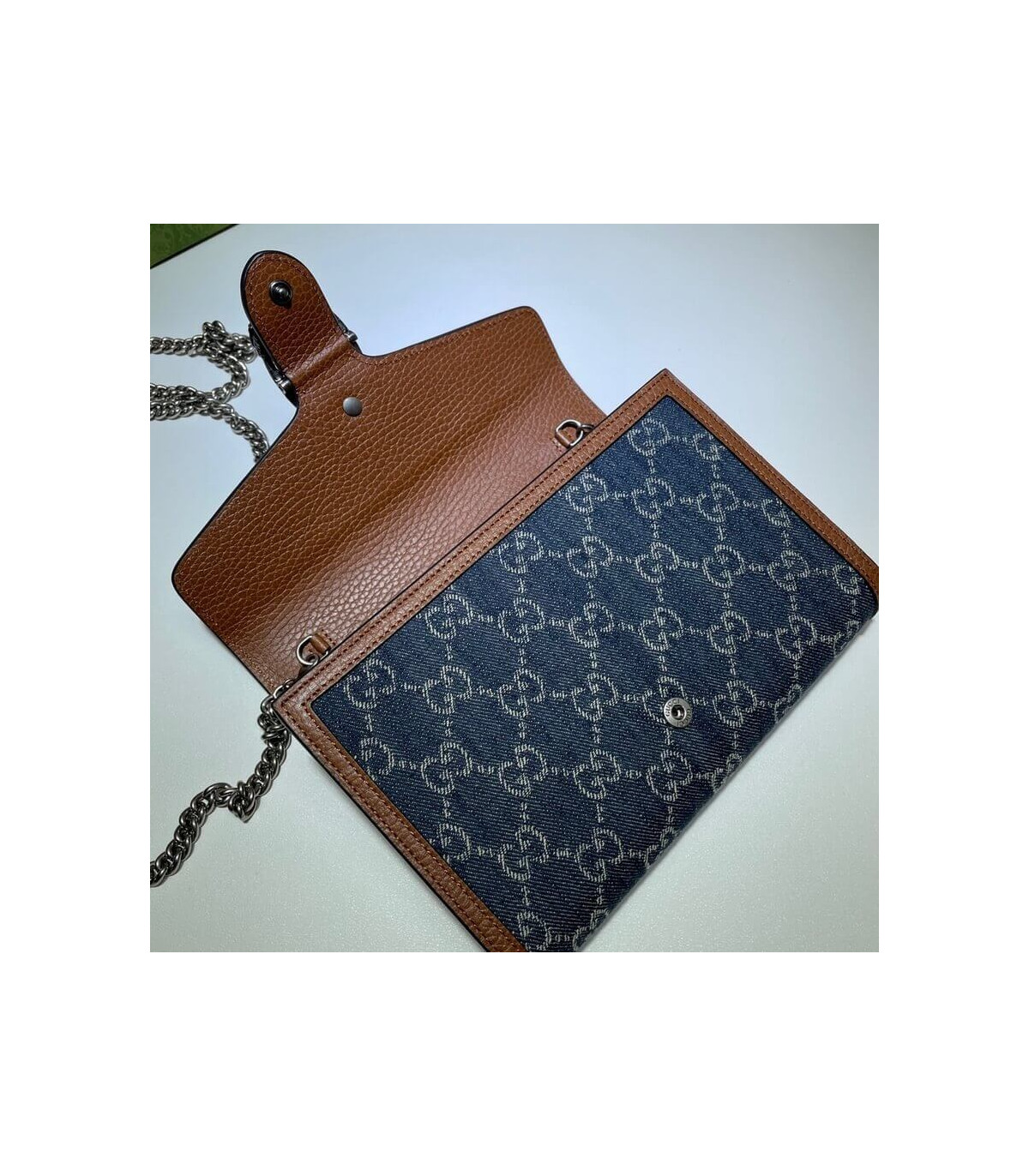 Gucci Dionysus Mini Chain Bag ‘Blue’ 20cm