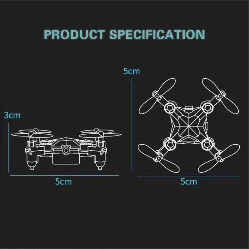 Mini Folding Unmanned Aerial Vehicle