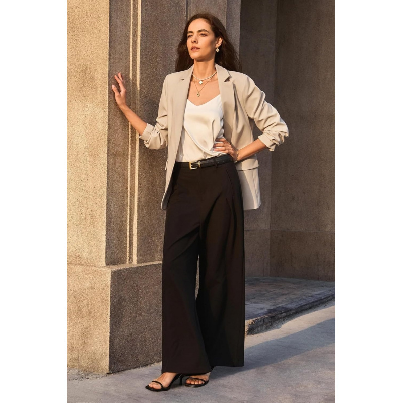 Women's Casual Blazers Open Front Long