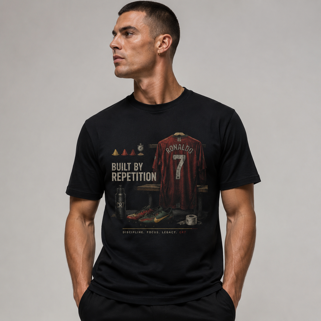 Cristiano Ronaldo Pure Cotton Unisex T-Shirt – Limited-Time Offer