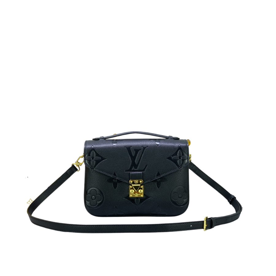 Louis Vuitton Pochette Metis Black 25Cm