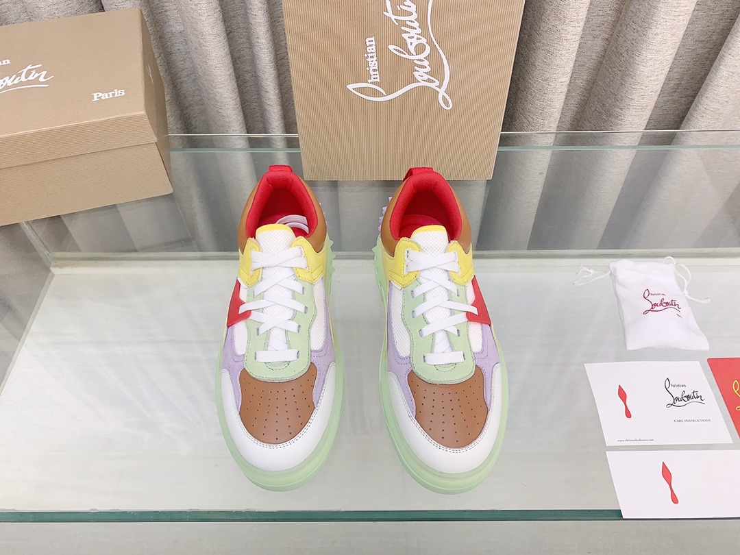 CHRISTIAN LOUBOUTIN Astroloubi Calf leather and suede
