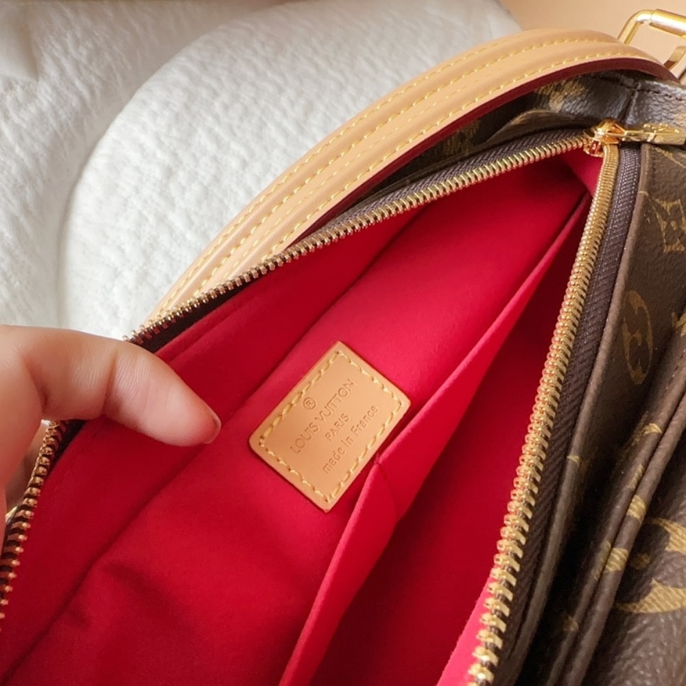 Louis Vuitton Vivacité Monogram Canvas Brown 25Cm M46999