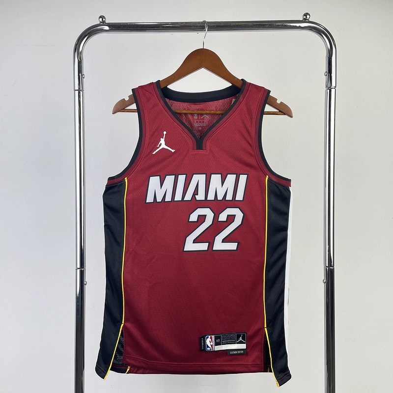 2023 NBA Miami Heat 22 BUTLER Basketball Jersey