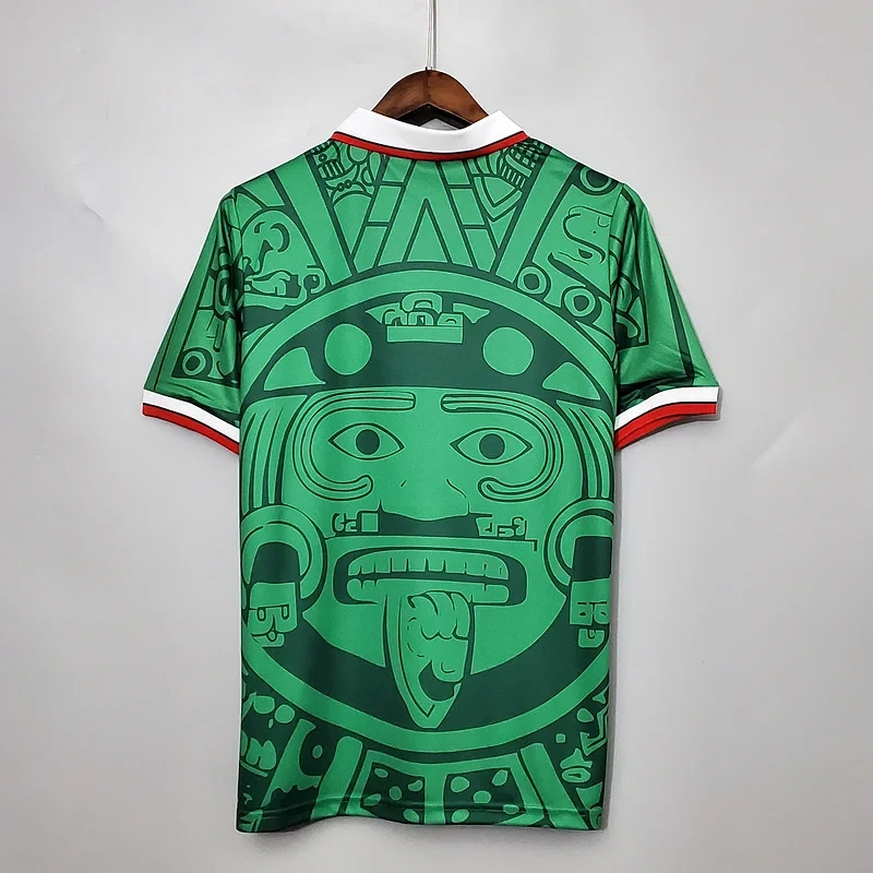 Retro 1998 Mexico home Football jersey retro