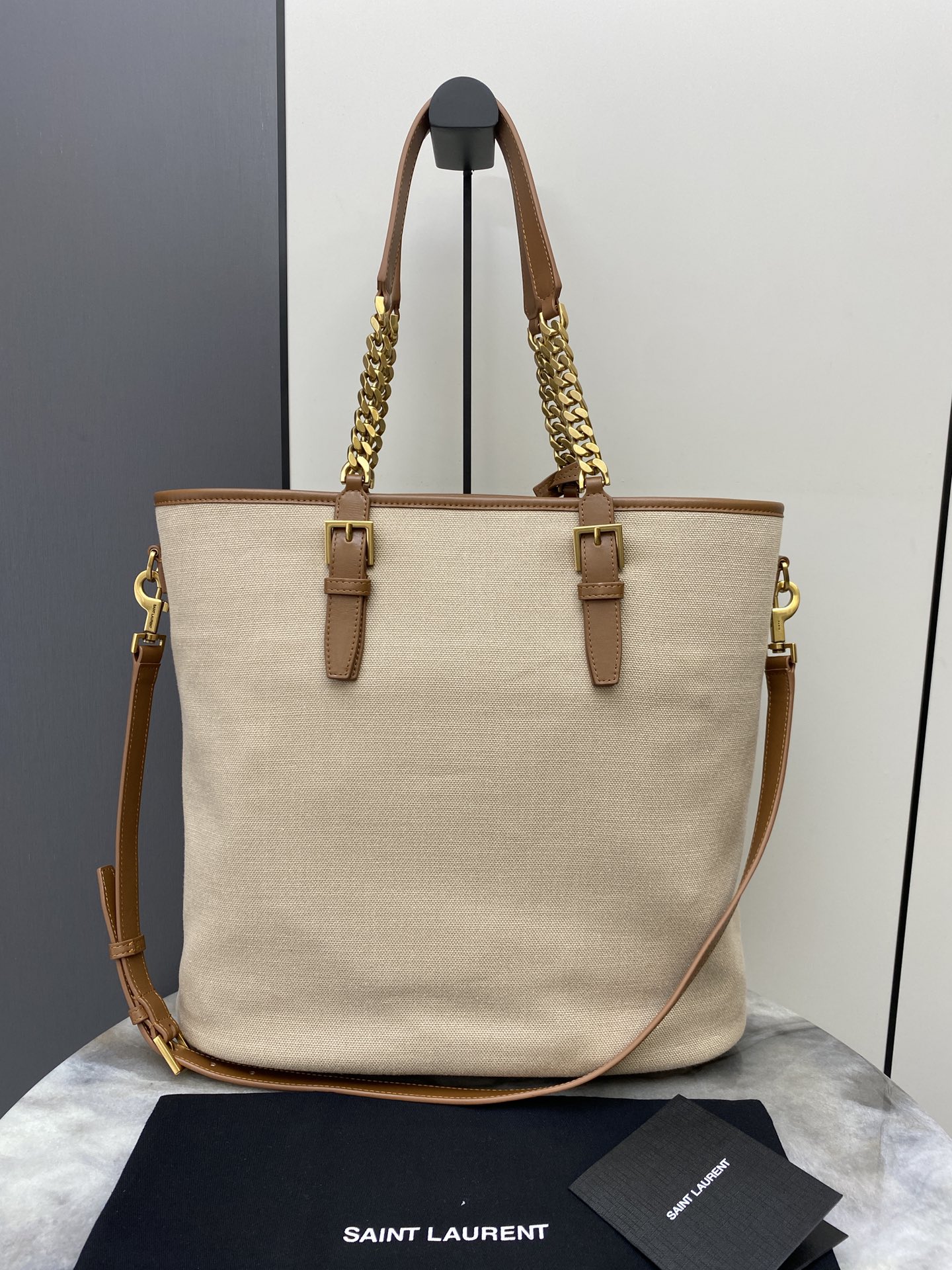 latest canvas tote bag-canvas brown