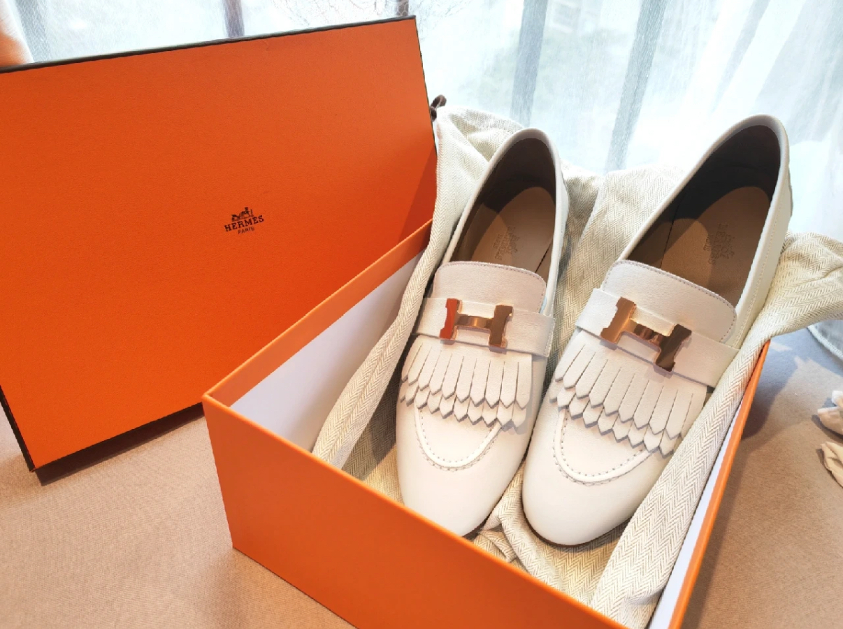 women's loafers with gold and silver buckles