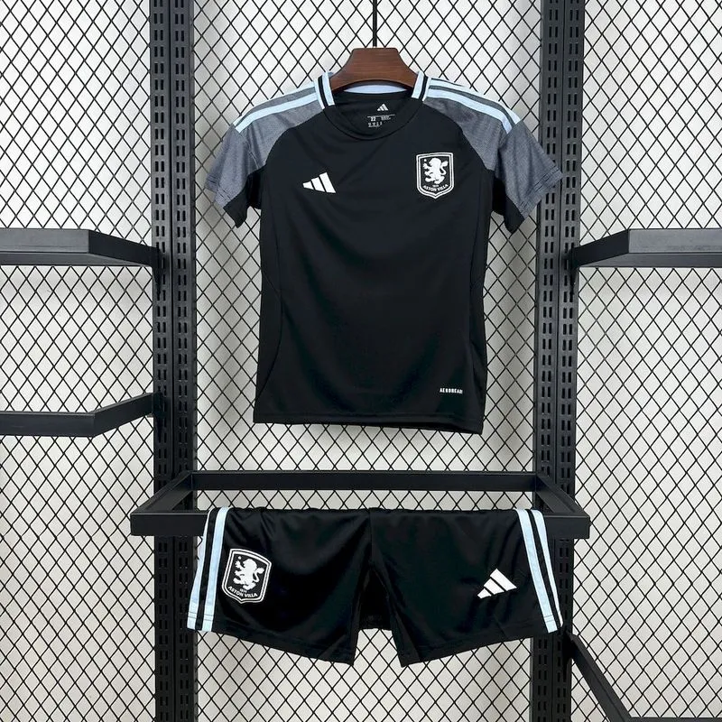 2025-26 Aston Villa away KIDS Football jersey