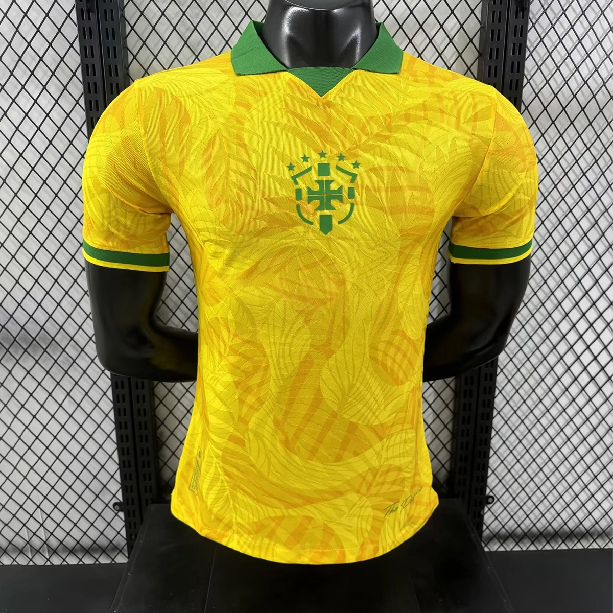 Player 2024-25 Brazil Special Edition Football jersey