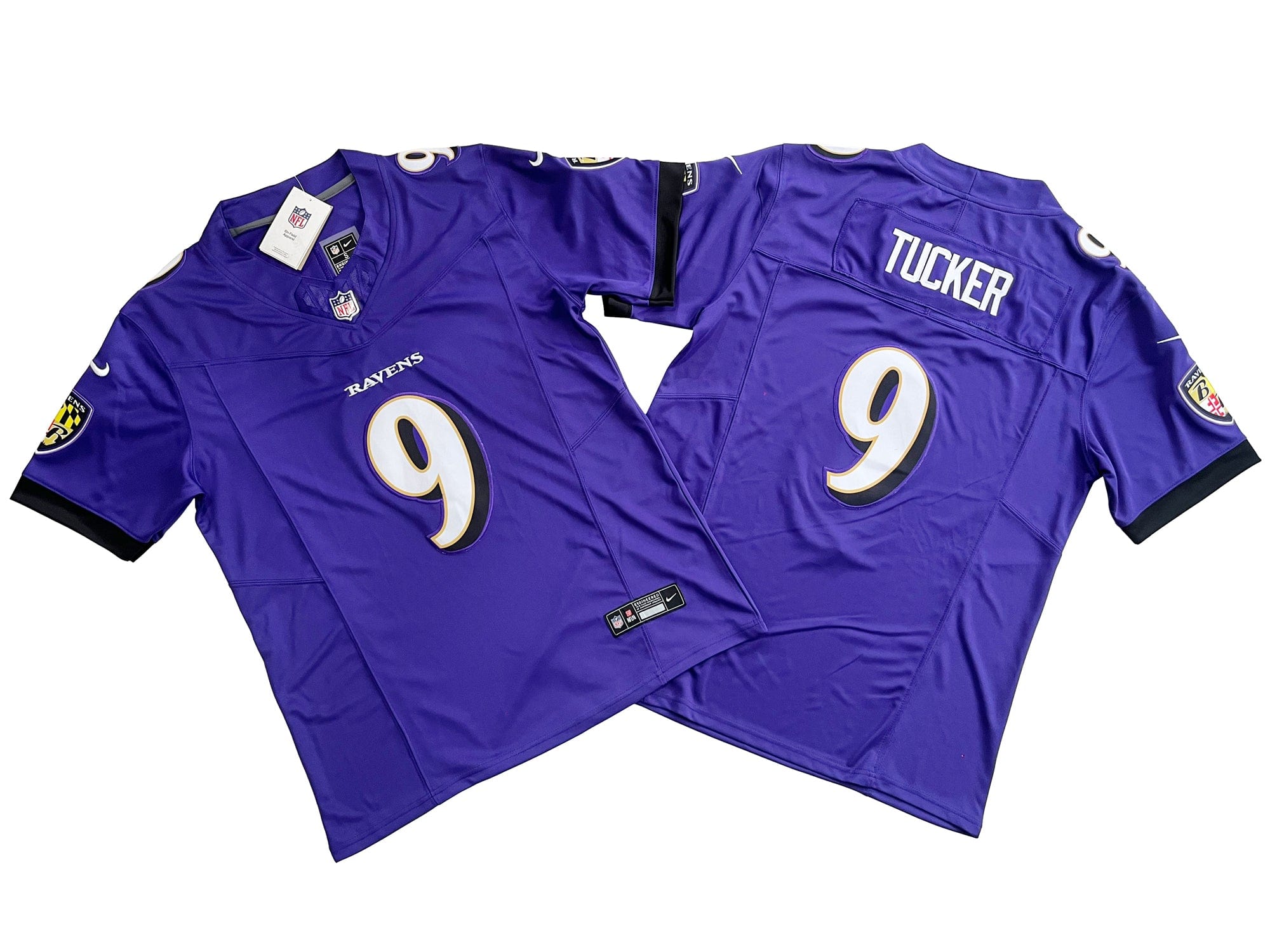Baltimore Ravens 9# Justin Tucker Nike Vapor F.U.S.E. Limited Jersey