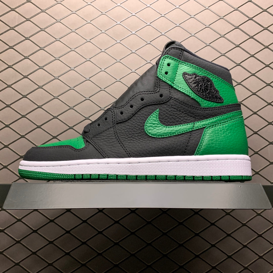 Jordan 1 Retro High Pine Green Black