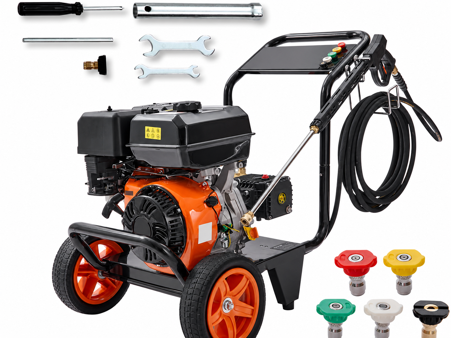 🔥Clearance Sale🔥4400 PSI Gas Pressure Washer – Heavy-Duty Outdoor Cleaning Machine