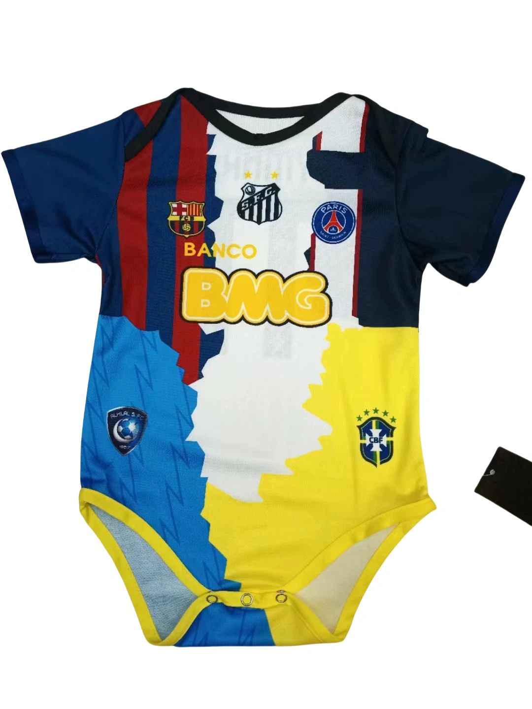 League club National team baby  football jersey crawling Kids suit Soccer jersey New baby Gift - JerseyFun