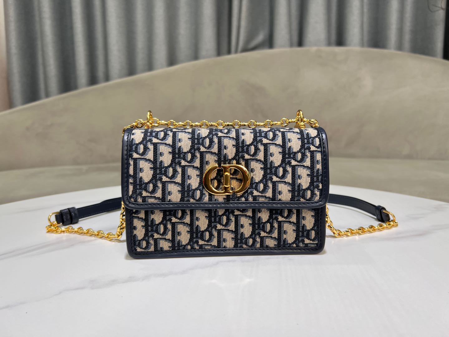 Dior Miss Caro Chain Jacquard Bag