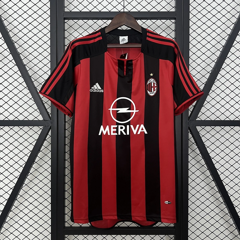 Retro 2003-04 AC Milan Home Football jersey retro