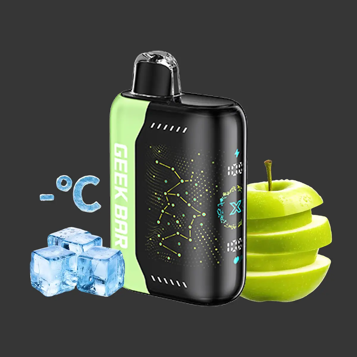 Sour Apple Ice GEEK BAR Pulse X 25K Disposable Vape