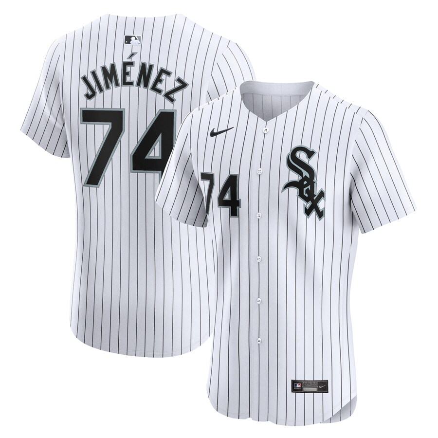 Eloy Jimenez Chicago White Sox Home Elite Player Jersey White