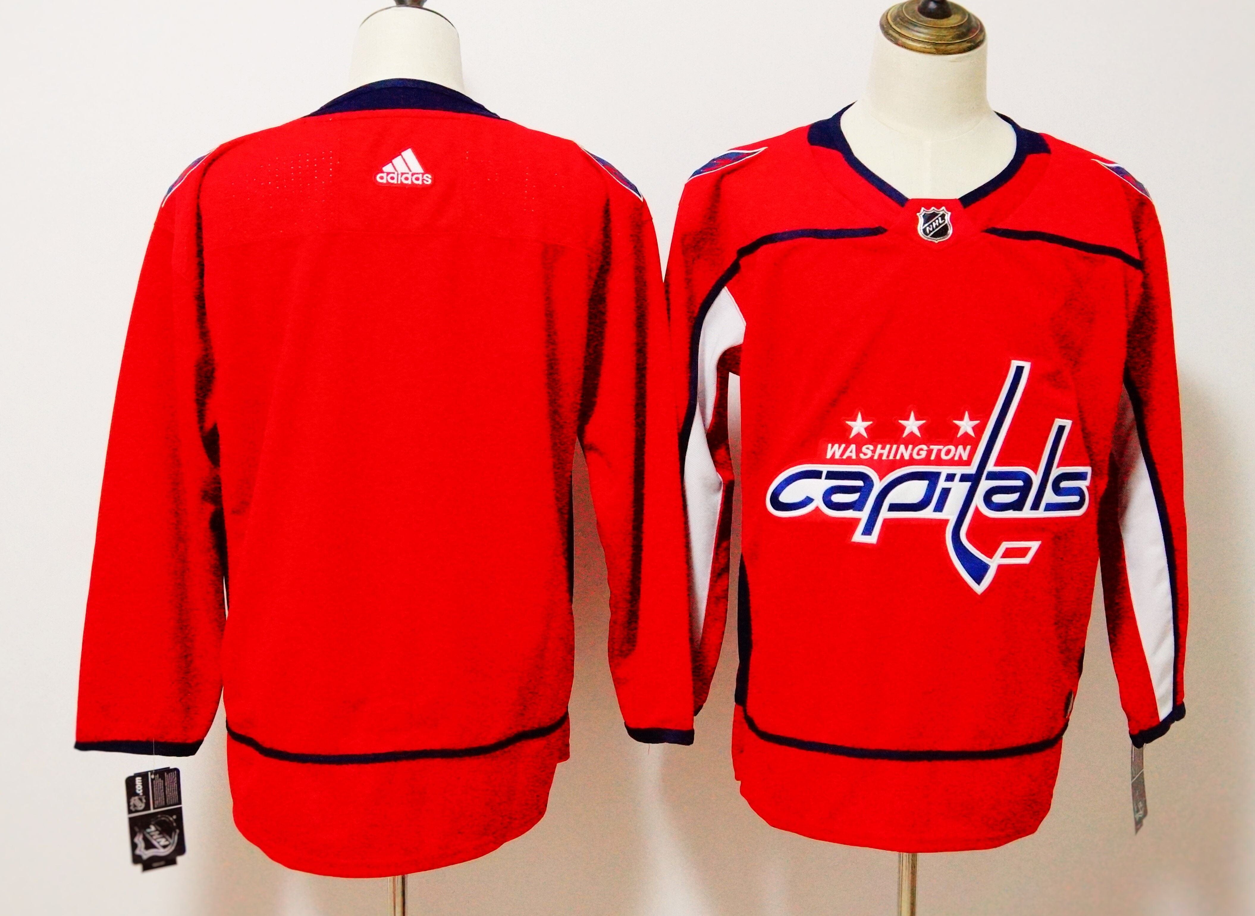 NHL Washington Capitals Blank Version Jersey
