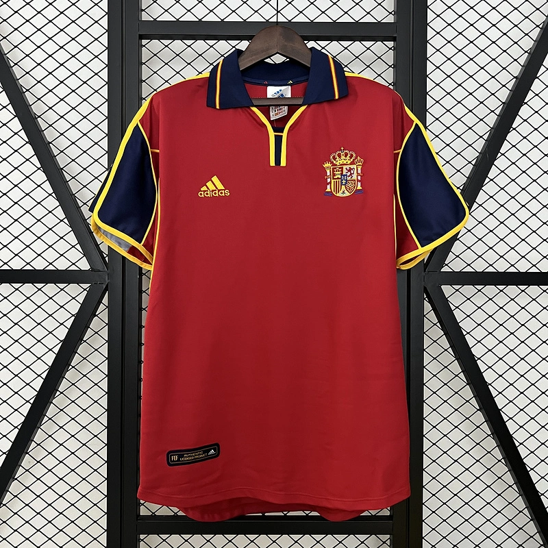 Retro 2000 Spain Home Football jersey retro