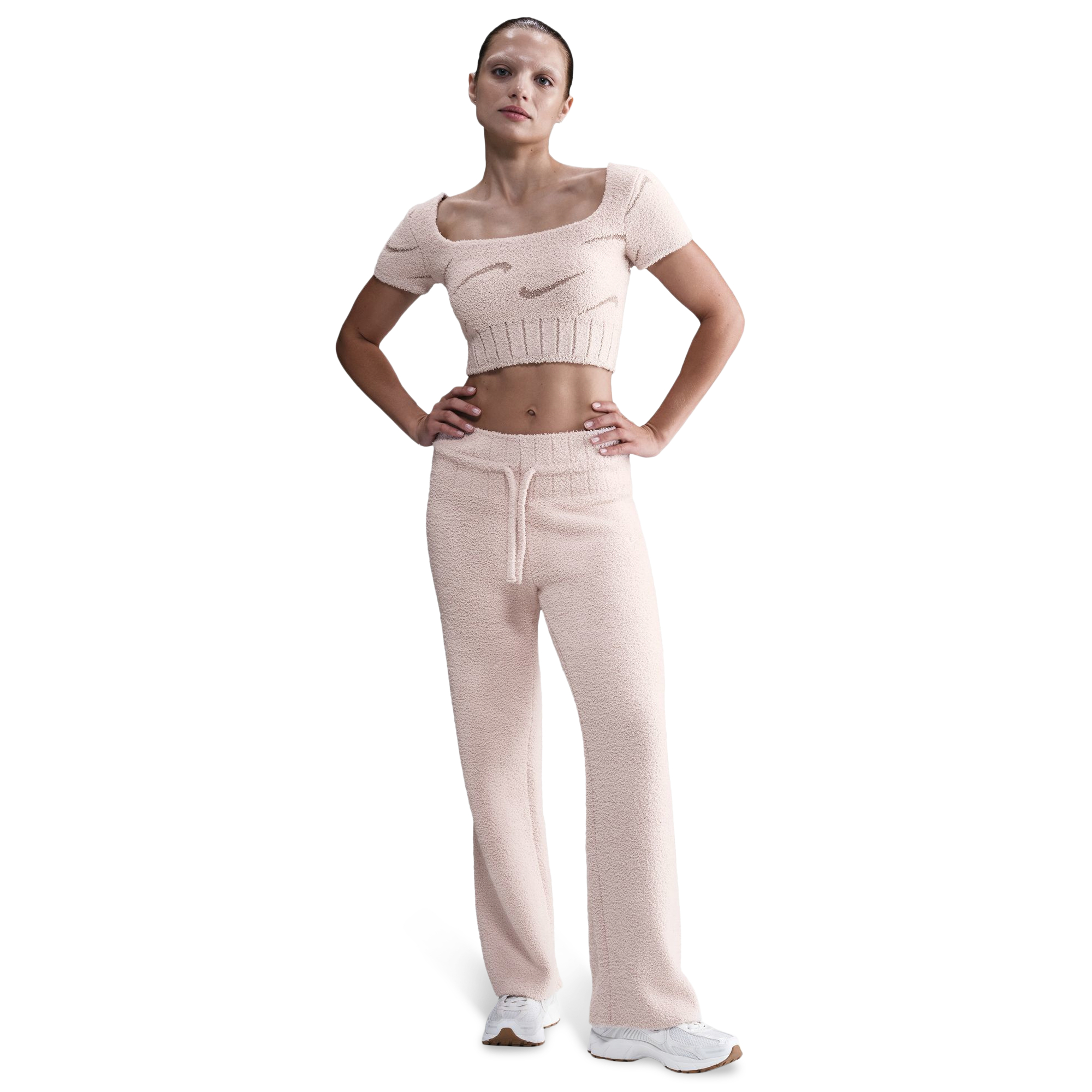 Nike NSW Phoenix  Boucle Short Sleve Crop T-Shirt