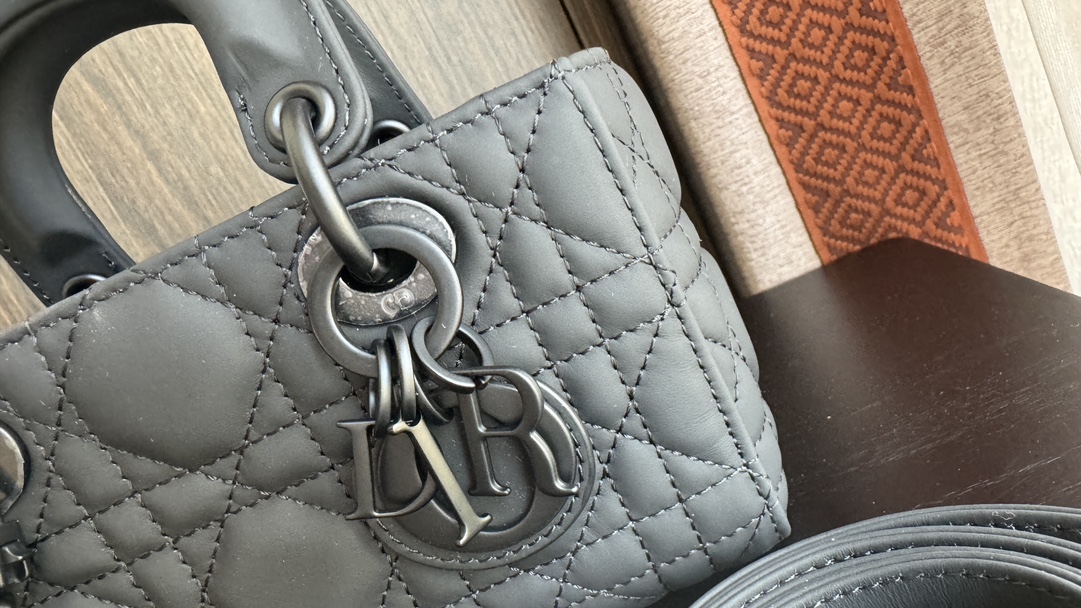 Dior D-Joy Mini Bag in Gray