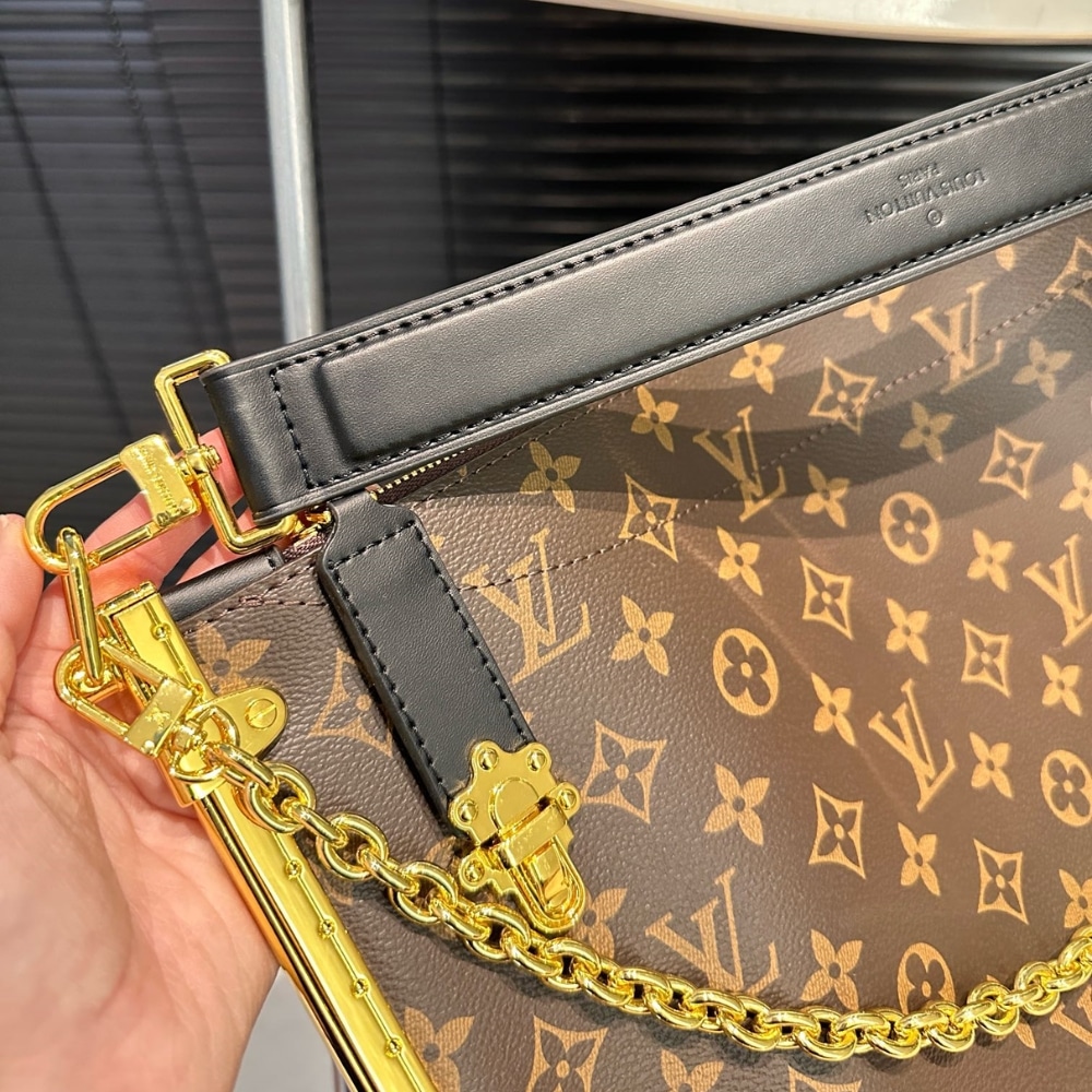 Louis Vuitton Lucky Trunk Bag Black 38Cm M12075