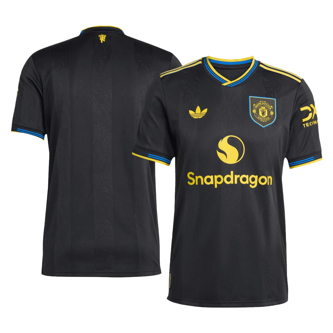 Manchester United Third Away Player Version Soccer Jersey 2025/26