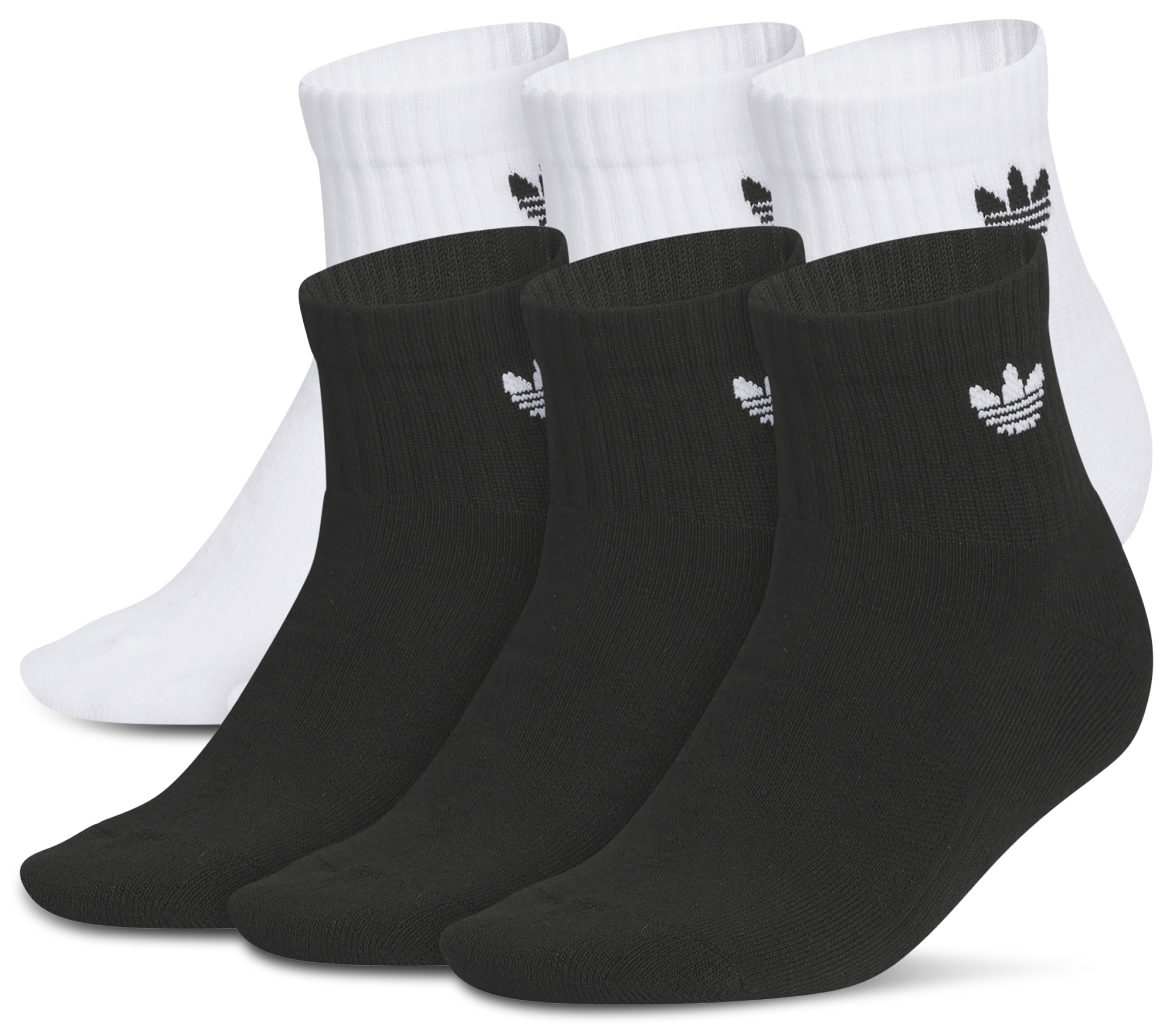 adidas Originals Trefoil 2.0 Quarter Socks 6-Pack