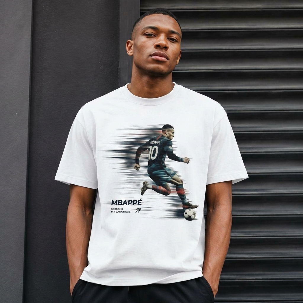 Kylian Mbappé Unisex T-Shirt – Limited-Time Offer – Hot Seller