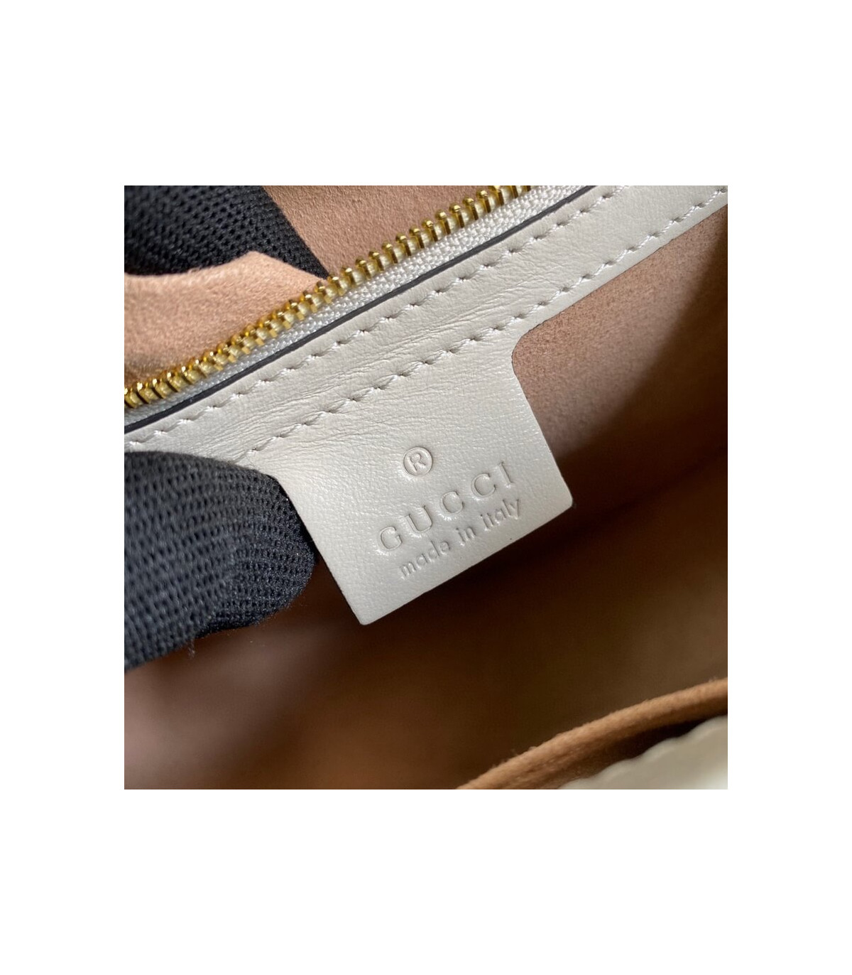 Gucci Padlock Small Shoulder Bag White