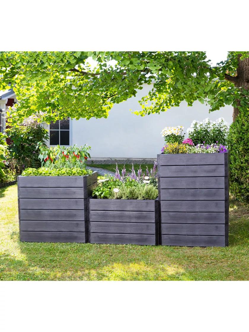 Ergo Quadro Stacking Raised Beds, Square