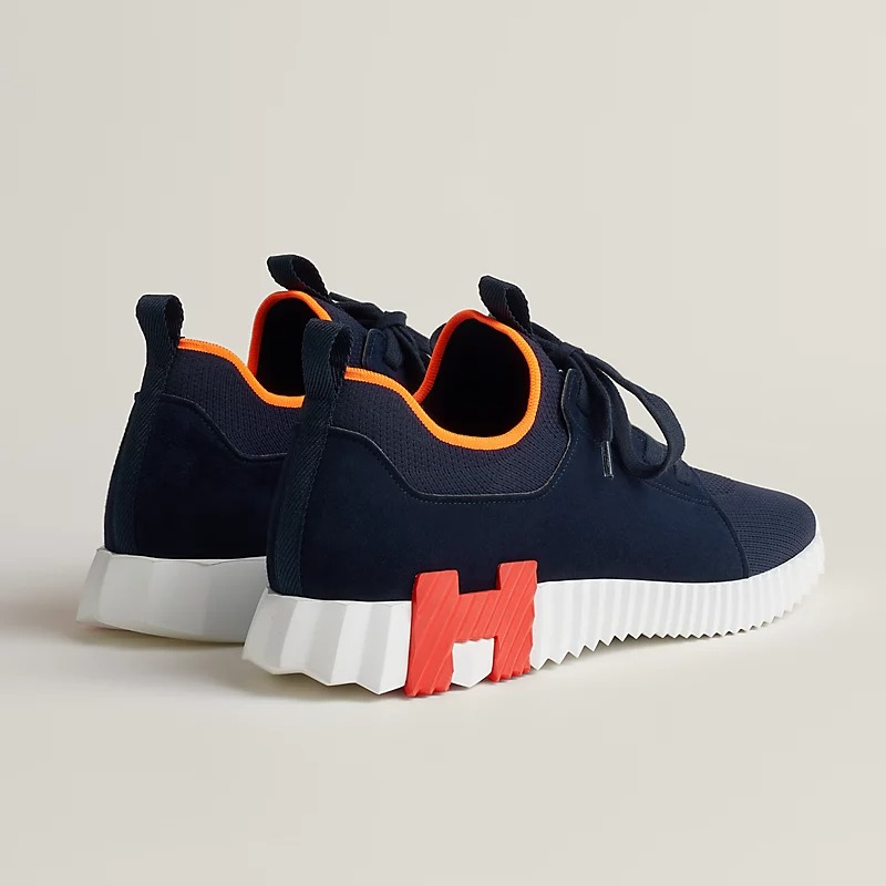 HERMES DEPART SLIP-ON SNEAKER MARINE