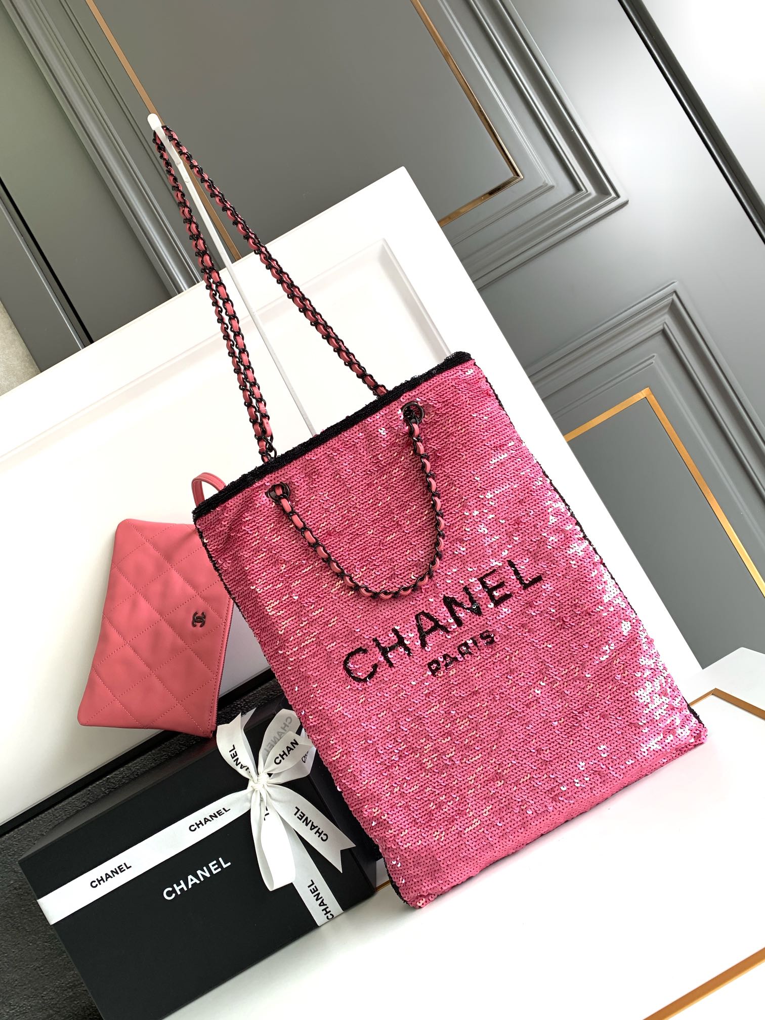 Chanel 24s shopping bag