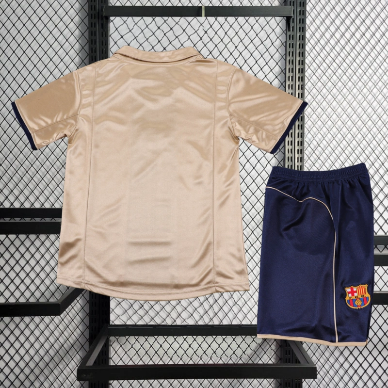 Retro KIDS 2001-02 KIDS FC Barcelona Away Jersey Football jersey retro
