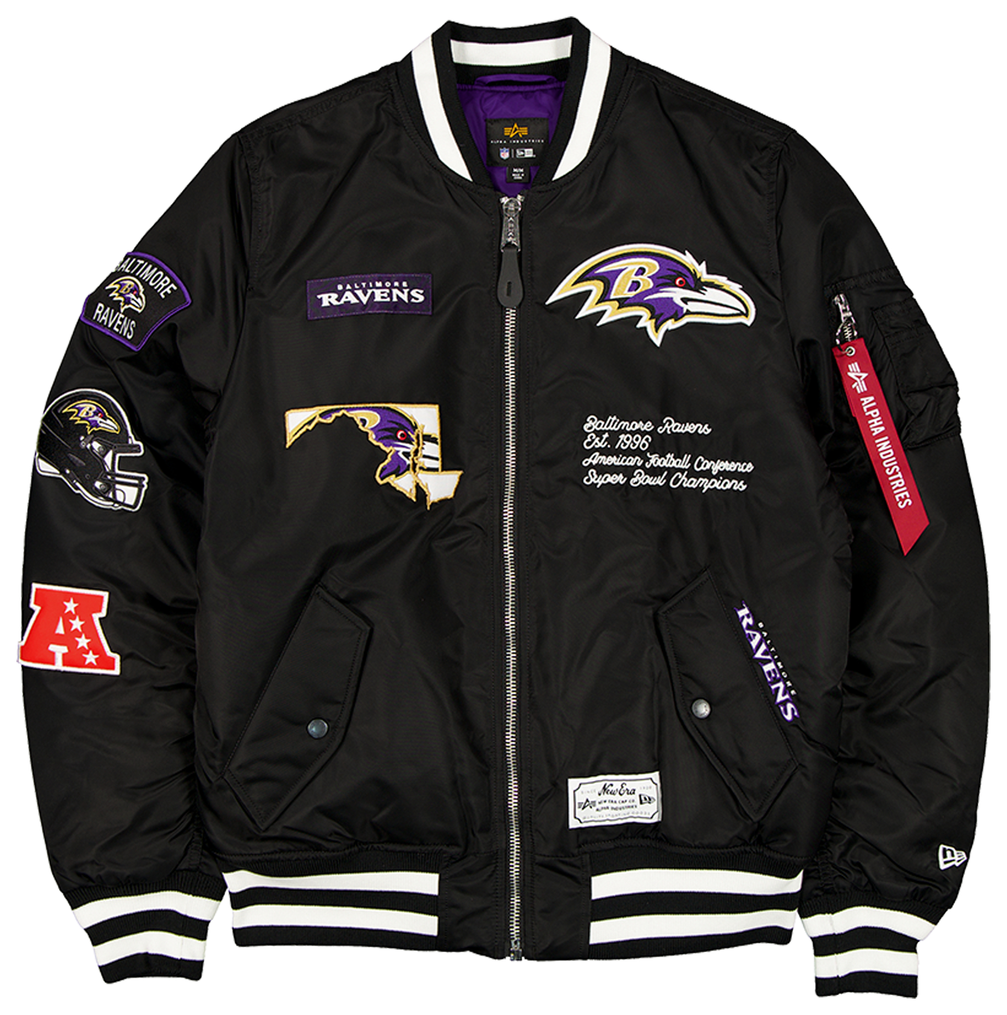 New Era Ravens Alpha Jacket