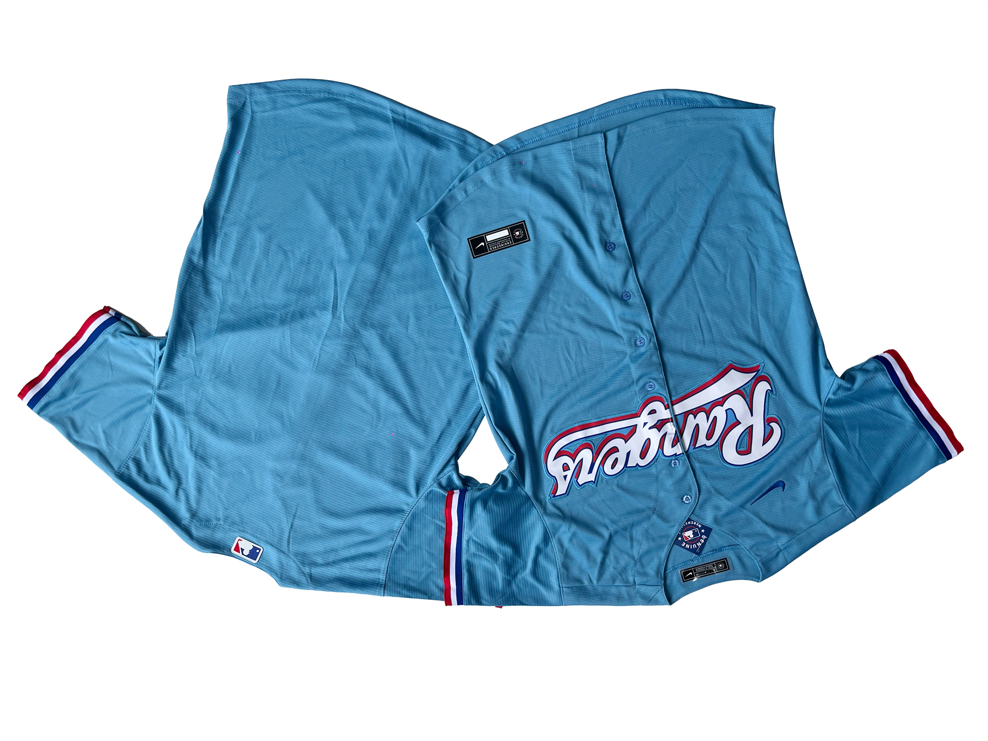 Men's Texas Rangers Light Blue Player Jersey