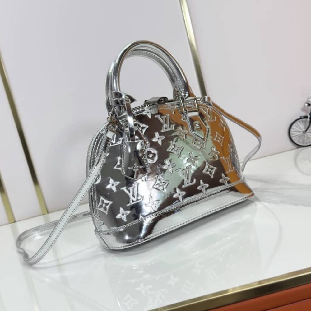 Louis Vuitton Alma BB Silver 23Cm
