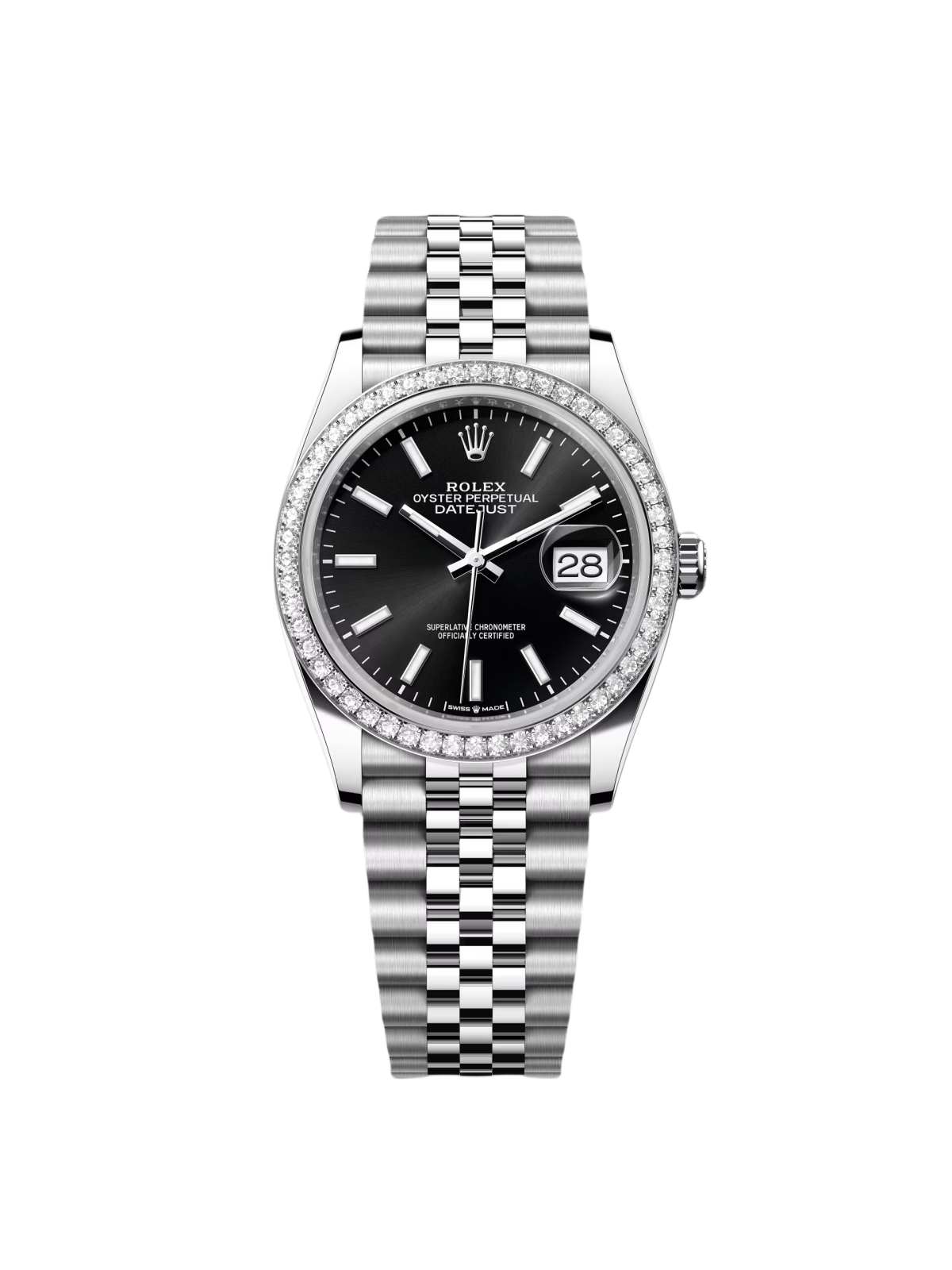 Rolex  Datejust 36mm 126284RBR Black Dial 36mm