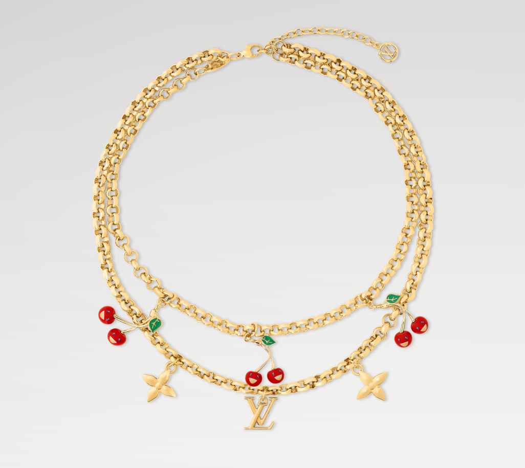 LOUIS VUITTON M02804 LV x TM Cerise Necklace