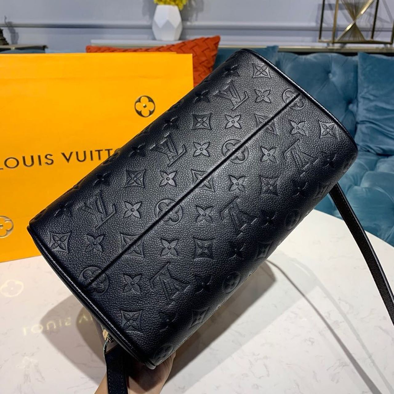 Louis Vuitton Speedy Bandouliere 25 Monogram Empreinte Black 25cm M42401