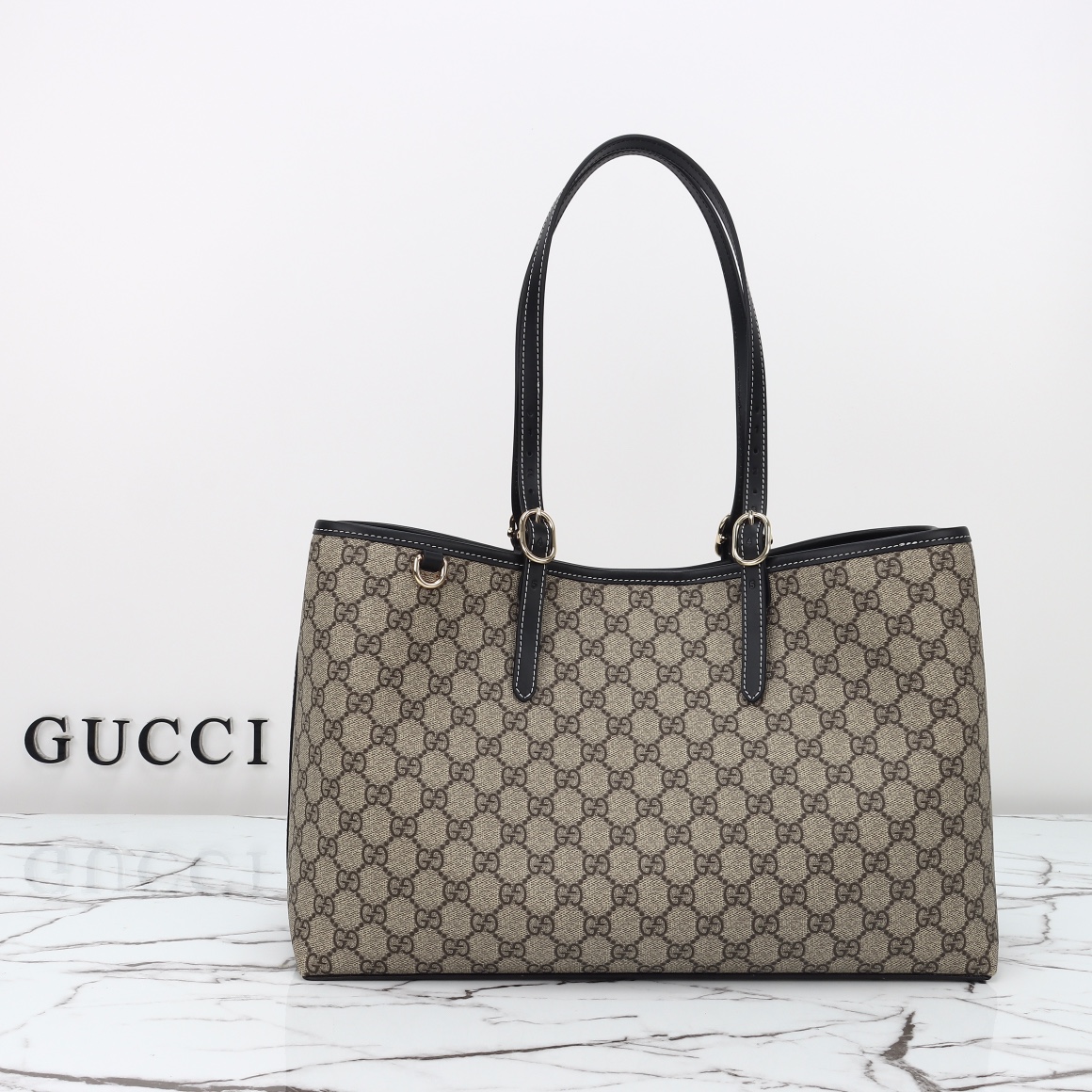 New GG Emblem series medium shoulder bag