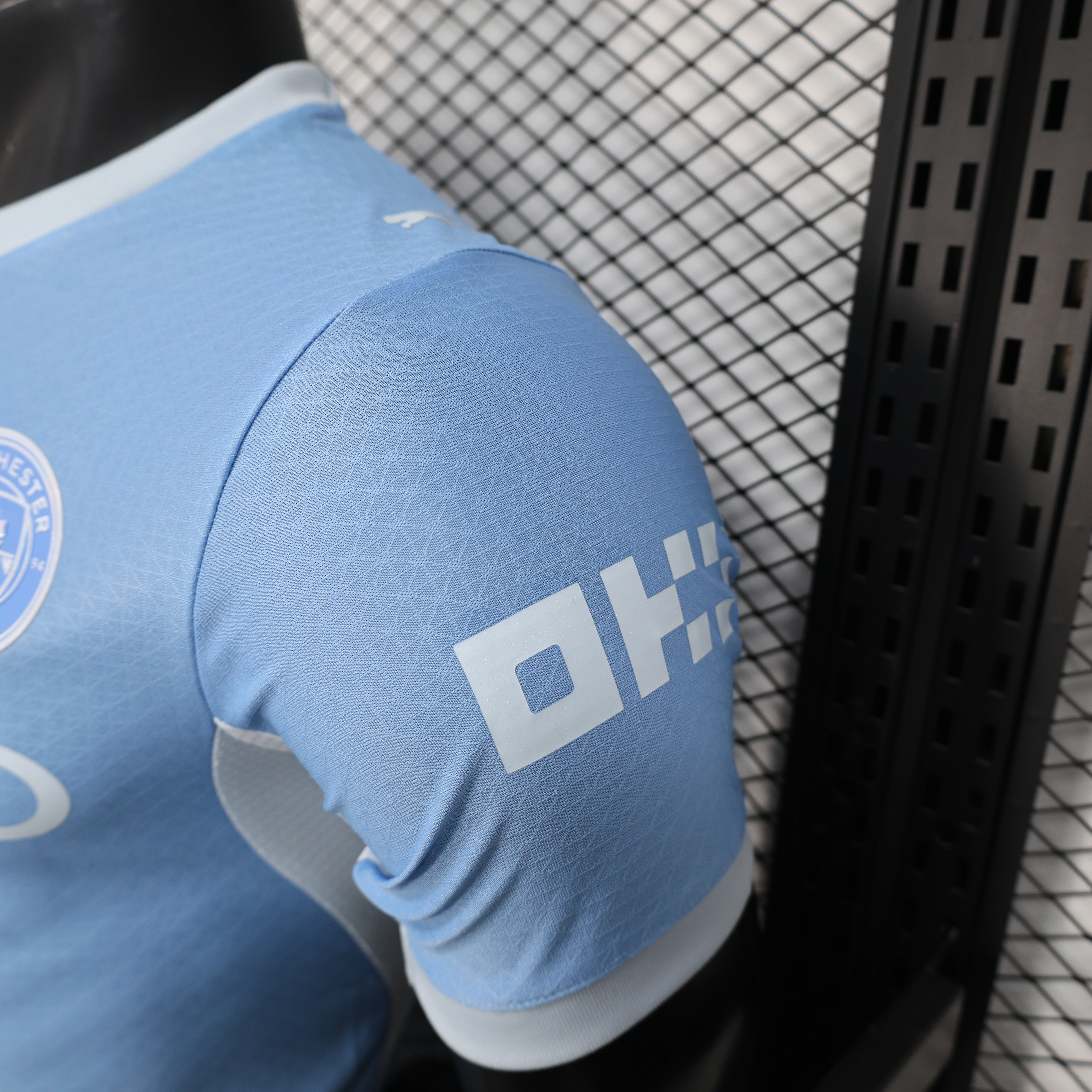 2026/27 Premier League Manchester City Team Home Football Jersey Player Version - JerseyFun