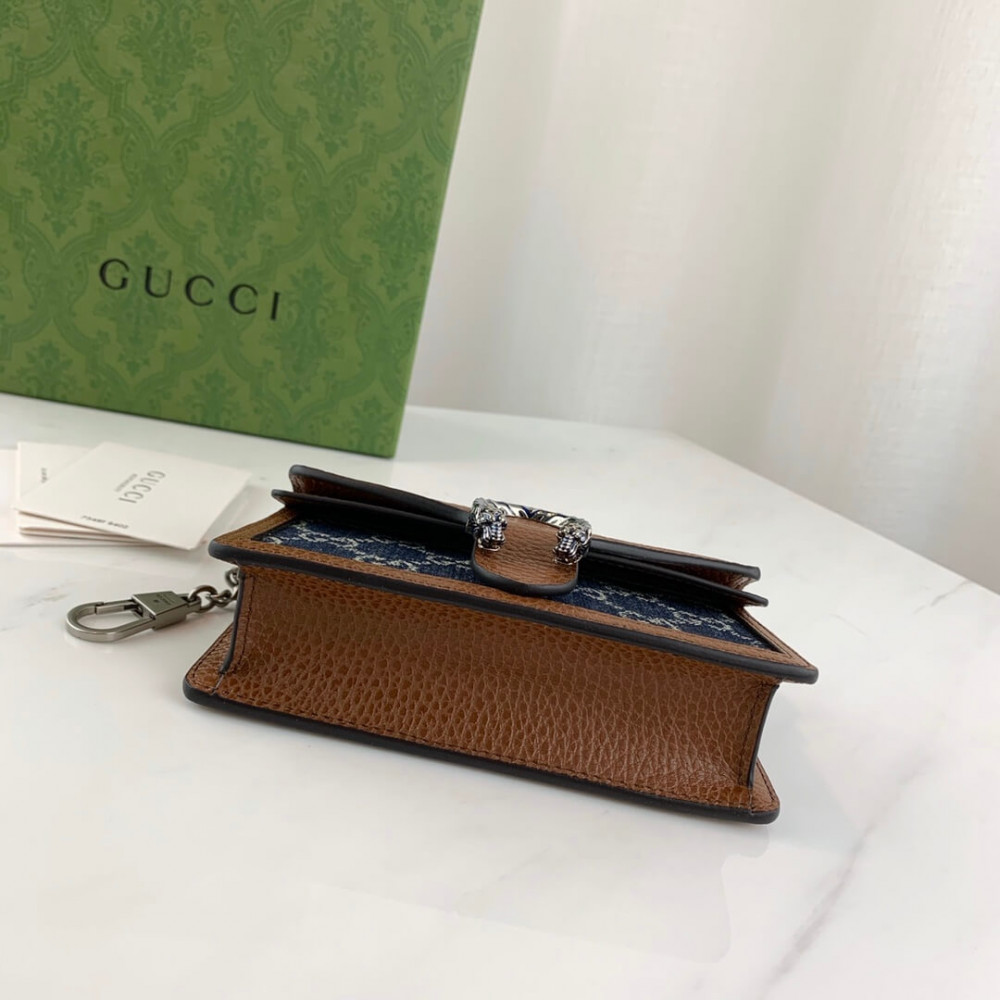 Gucci Dionysus Super Mini Bag in Denim