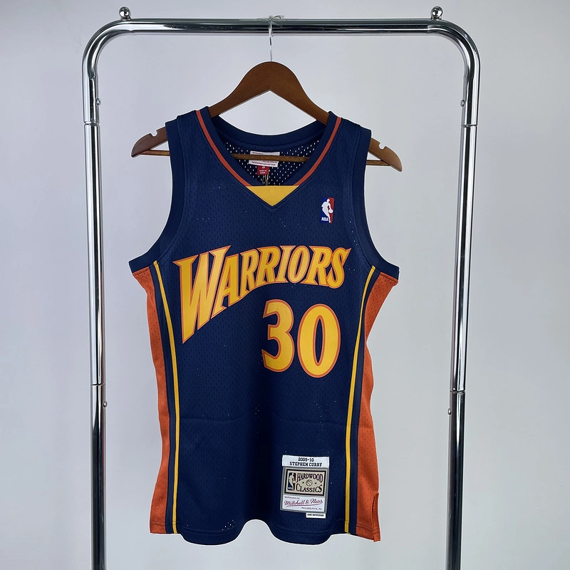 2009-10 NBA Golden State Warriors 30 CURRY  Basketball jersey