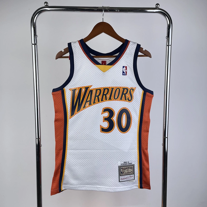 2009-10 NBA Golden State Warriors 30 CURRY Basketball jersey