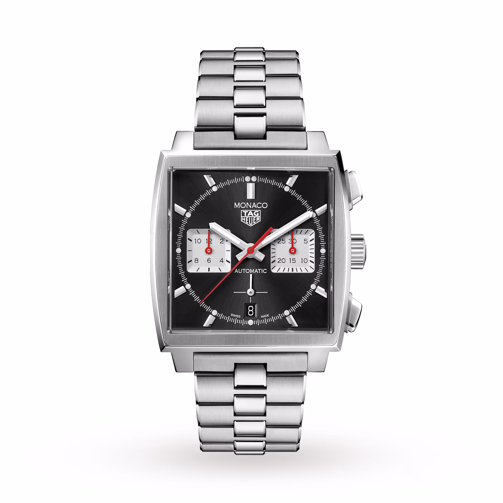 TAG Heuer Monaco Calibre Heuer 02 39mm Mens Watch CBL2113.BA0644
