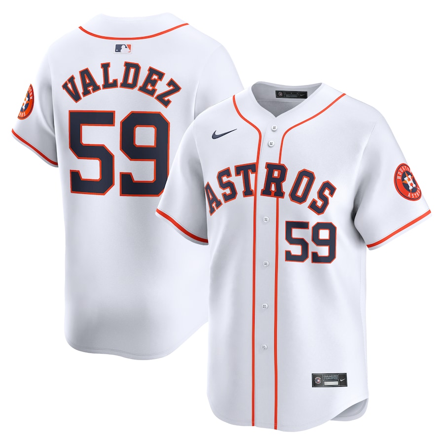 Framber Valdez Houston Astros Home Limited Player Jersey White