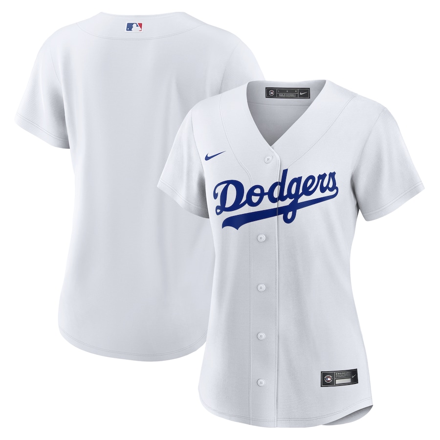 Los Angeles Dodgers Women's Home Team Jersey White