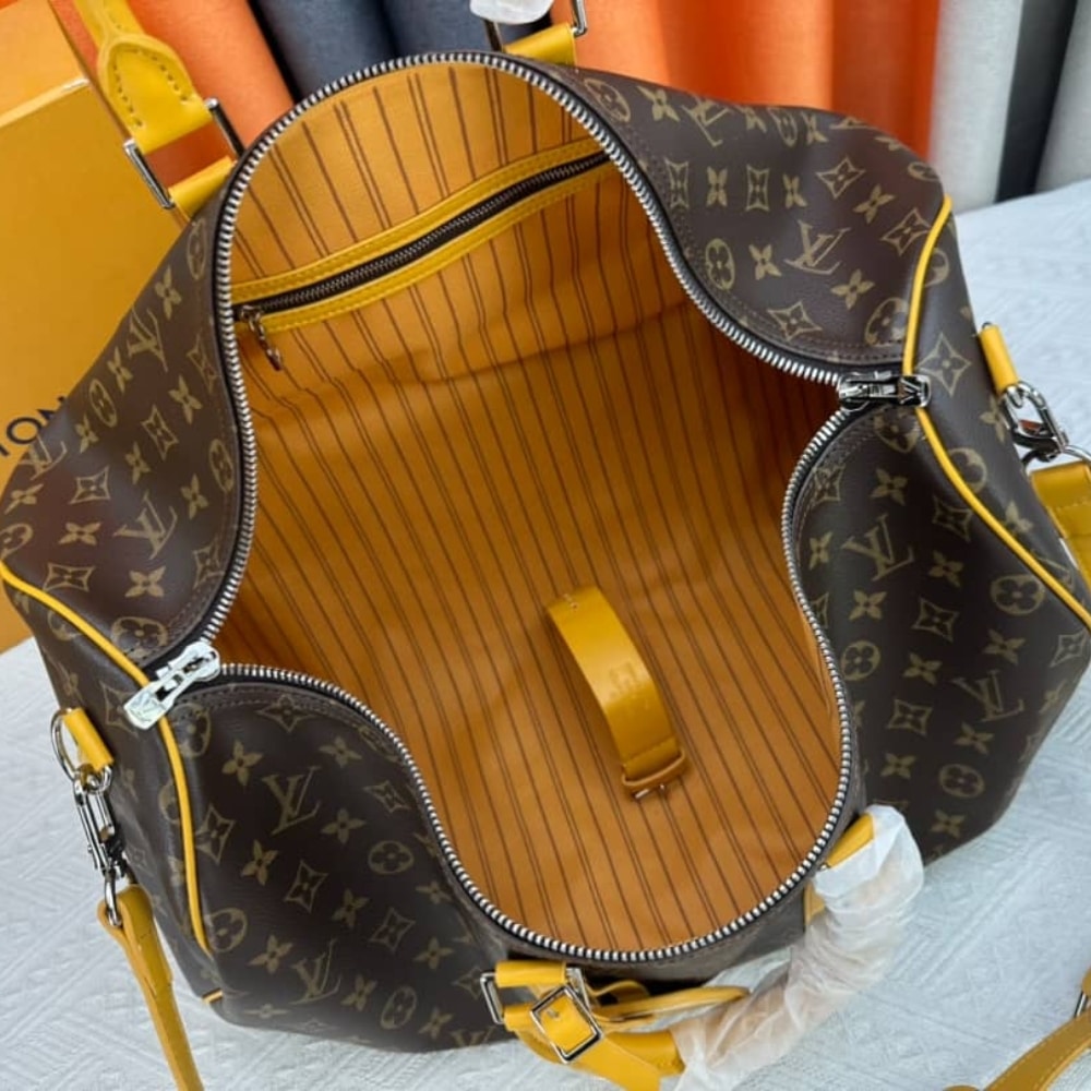Louis Vuitton Keepall Bandoulière 50 Yellow 50cm M46771